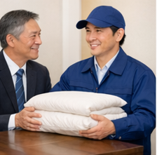 法人向け貸布団のご案内|企業・団体対応【大ヤブ】の画像